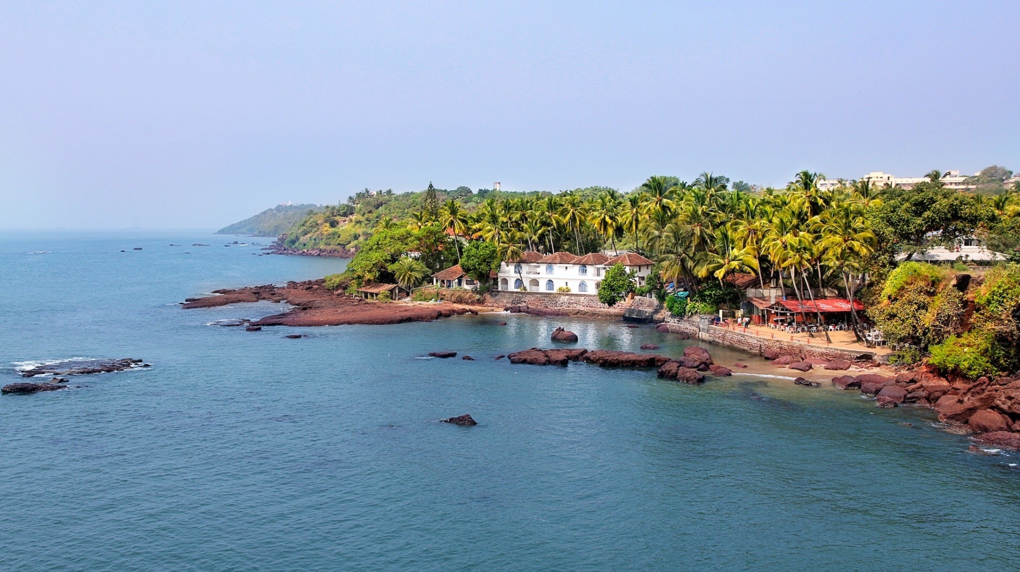 Goan coastline