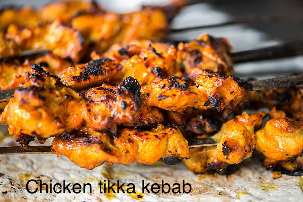 Chicken tikka kebab